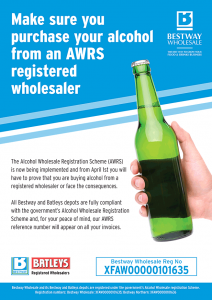 Bestway AWRS poster