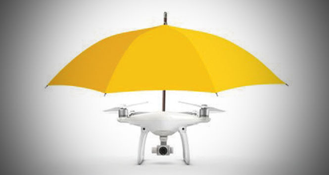 Umbrella drone