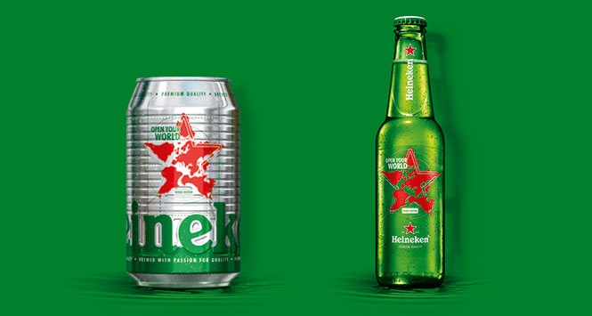 Heineken 'Open your world' packs