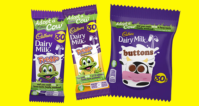 Cadbury Dairy Milk Freddo, Buttons and Little Bars
