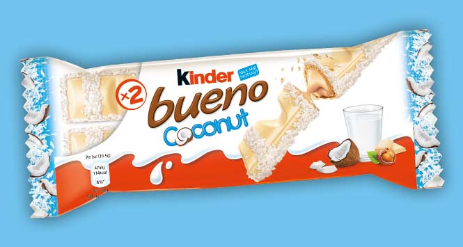 Ferrero bringing back limited-edition Kinder Bueno Coconut - Better  Retailing