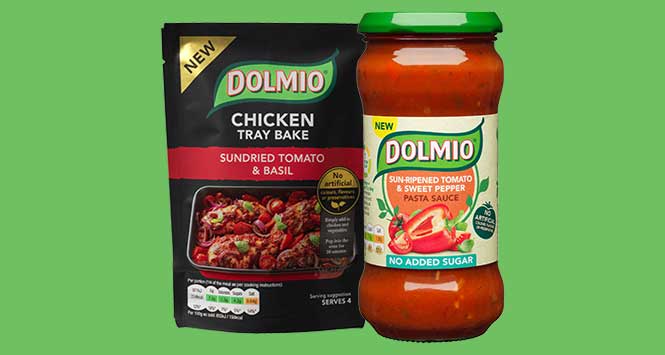 Dolmio Chicken Tray Bake and Tomato Sauce
