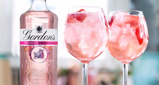 Gordon's pink gin