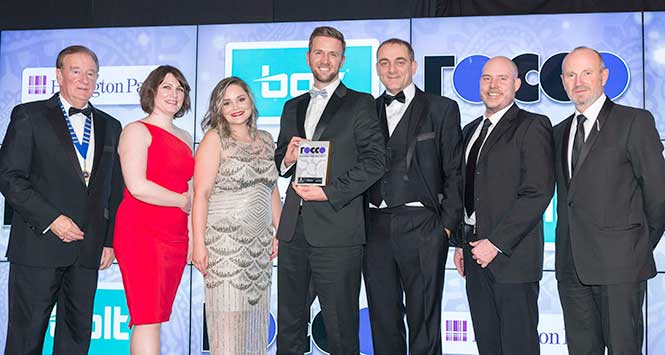 Bolt Learning team collect award