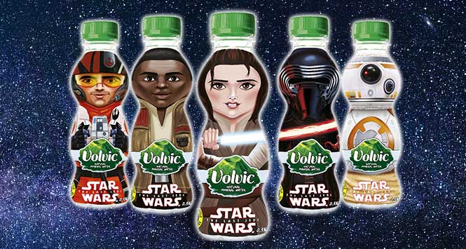 Last Jedi water bottles