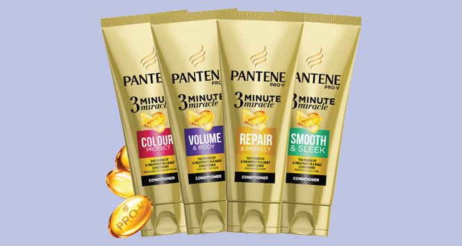 Pantene Pro-V 3 Minute Miracle range