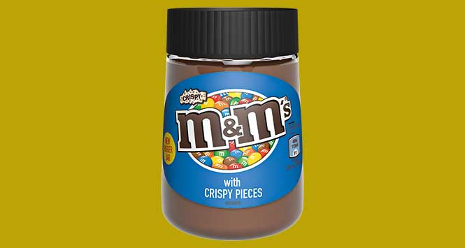 M&M's Crispy chocolate spread