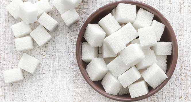 Sugar tax: cubes of sugar