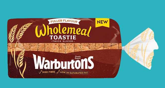 Warburtons wholemeal toastie loaf