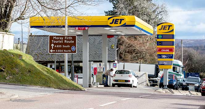 Jet Contin filling station