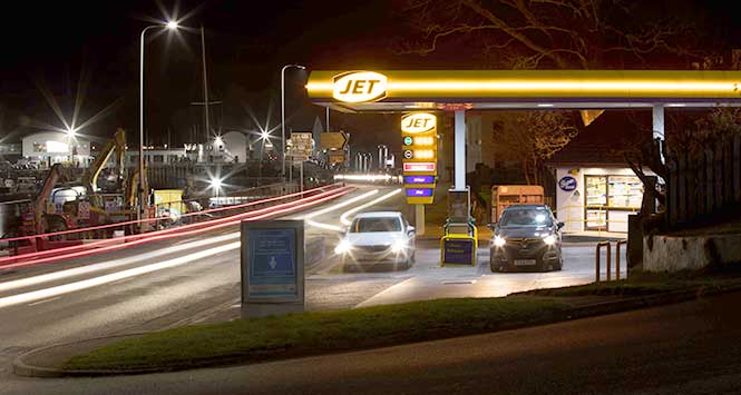 Jet Lochbroom filling station