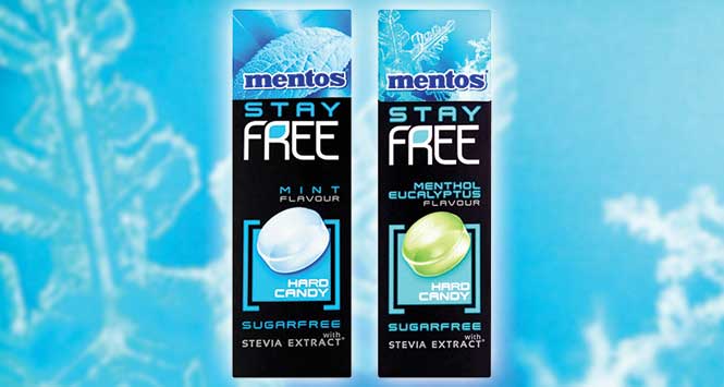 Mentos Stay Free mints