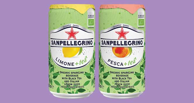 Sanpellegrino flavoured tea range