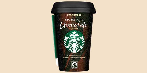 Starbucks signature chocolate drink