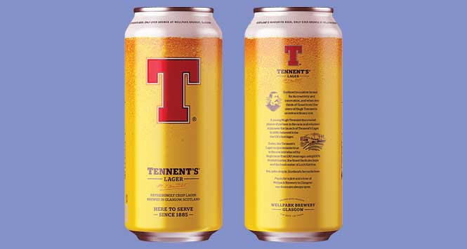 Tennent's new cans