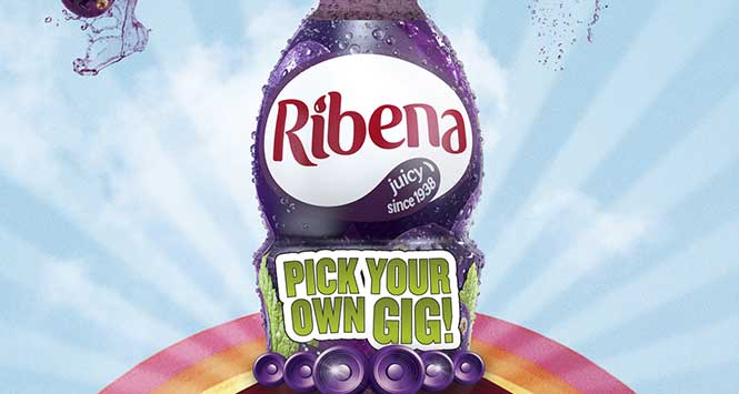 Ribena 'Pick your own gig'