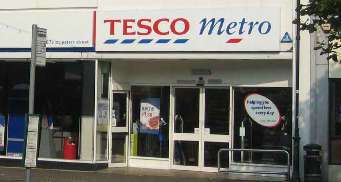 Tesco Metro stores