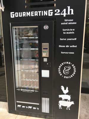 Spanish vending machine