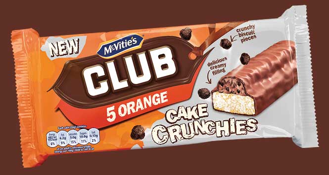 Club Orange Cake Crunchies