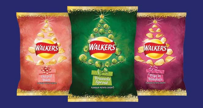 Walkers Brussels Sprouts flavour crisps