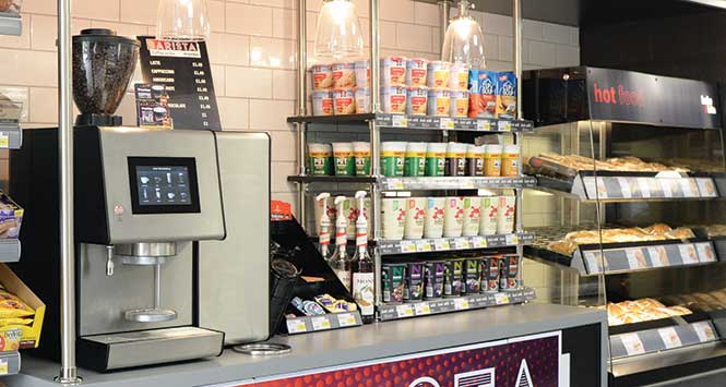 Victoria Dock coffee station