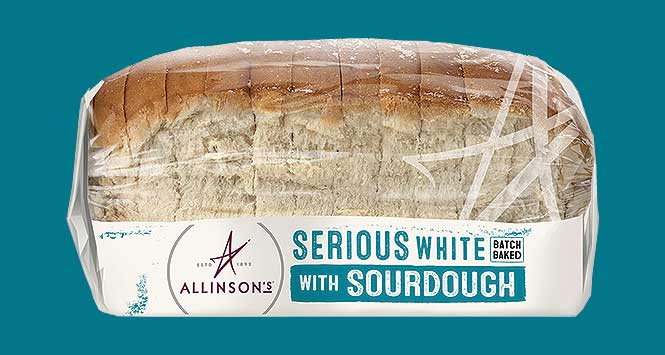 Allinson's Serious White with Sourdough loaf