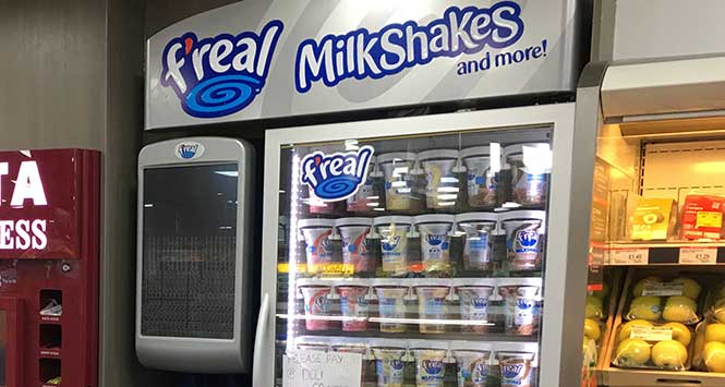 F'real milkshake machine