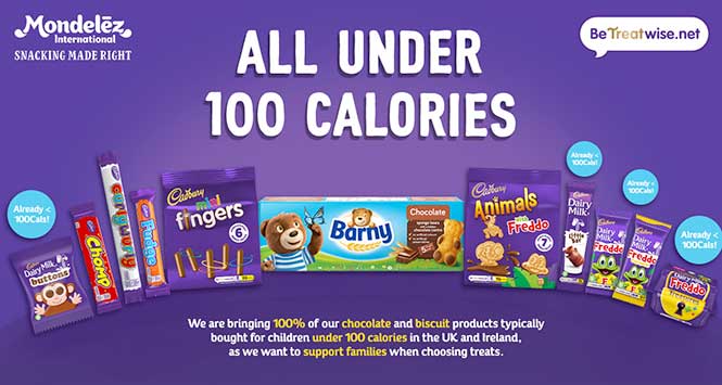 All under 100 calories products