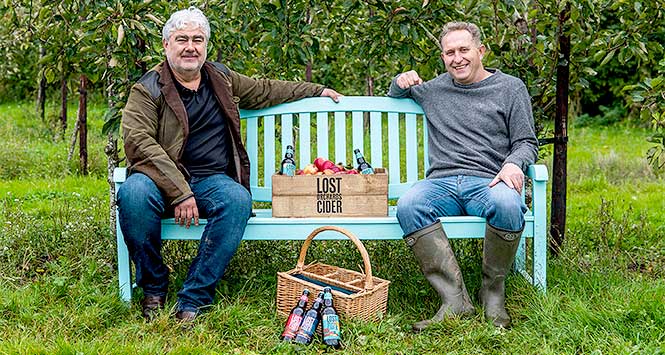 Lost Orchard founders Angus Morrison and Andrew Husband