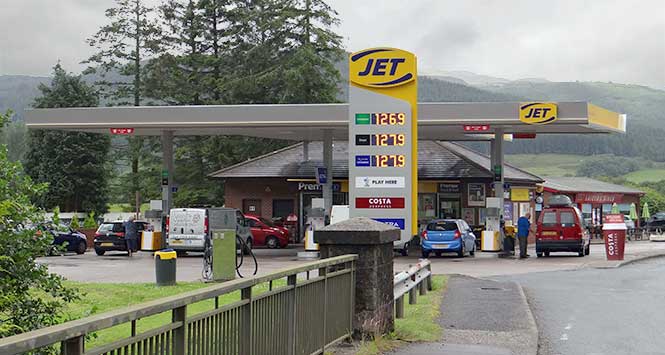 JET forecourt