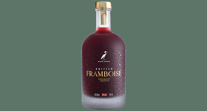 White Heron British Framboise raspberry liqueur