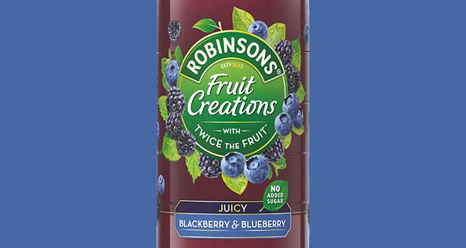 Robinsons Fruit Creations Blackberry & Blueberry