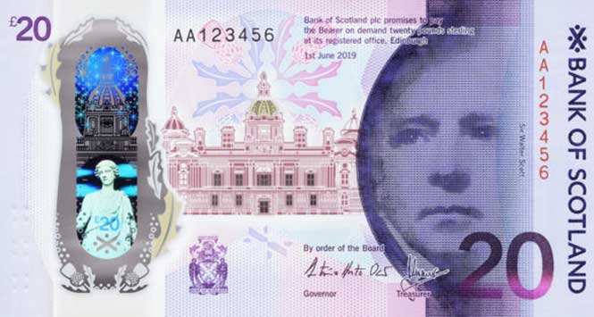 Bank of Scotland £20 note