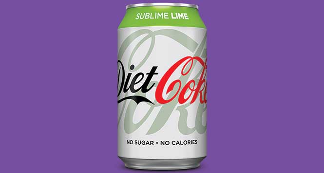 Diet Coke Sublime Lime