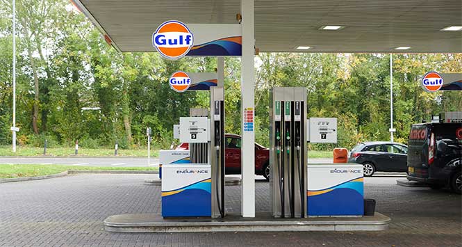 Gulf forecourt