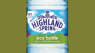 Highland Spring bottled water