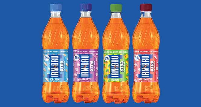 Irn-Bru Xtra flavours