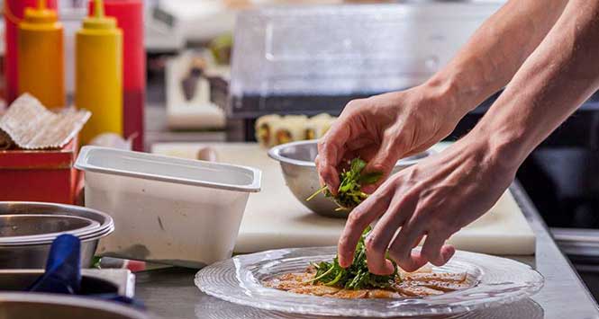 preparing food