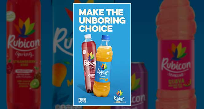Rubicon 'Make the unboring choice' poster