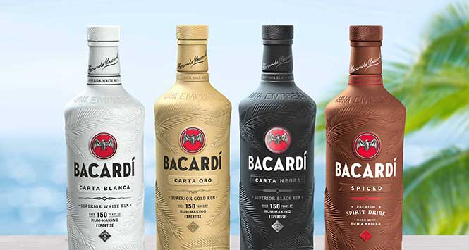 Bacardi's biogradable bottle