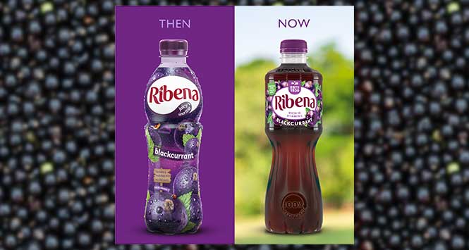 Ribena bottles