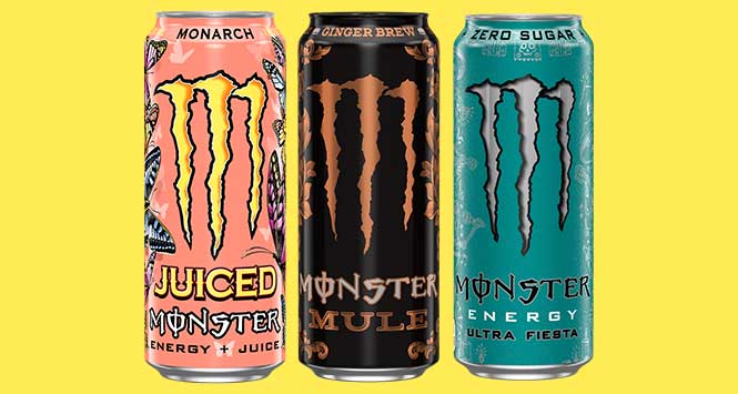 Monster Energy Drinks