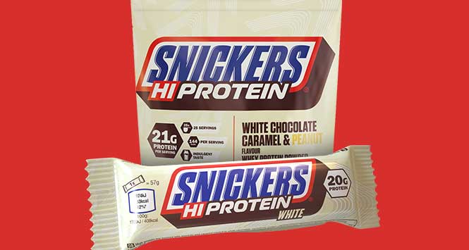 Snickers Hi Protein White Chocolate