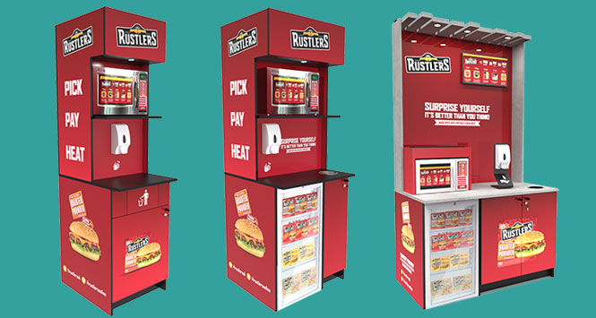 Rustlers food-to-go stations