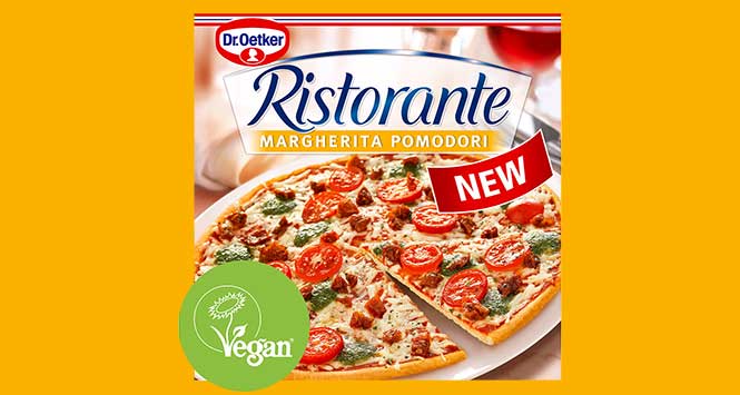 Dr. Oetker vegan pizza