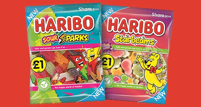 Haribo Sour Sparks and Starbeams