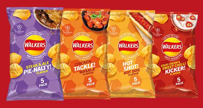 Walkers football range