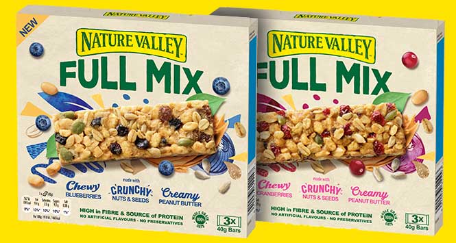 Nature Valley Full Mix bars