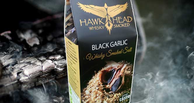 Hawkhead whisky-smoked salt
