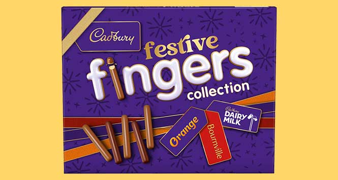 Cadbury Festive Fingers Collection